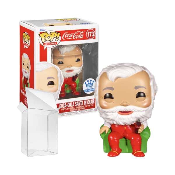 Funko Pop! Ad Icons: Coca Cola - Coca-Cola Santa in Chair #173 FW Exclusive