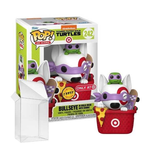 Funko Pop! Ad Icons: Teenage Mutant Ninja Turtles - Bullseye in Ninja Mask with Donnie #242 Target Exclusive Chase Edition