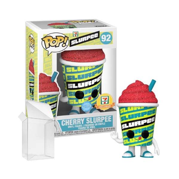 Funko Pop! Ad Icons: Cherry Slurpee #92 Glitter 7-Eleven Exclusive