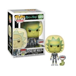 Funko Pop! Animation: Rick and Morty - Space Suit Rick with Snake #689