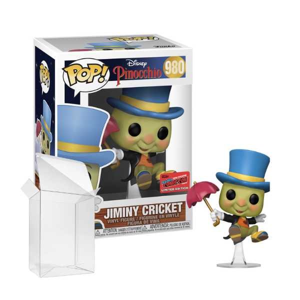 Funko Pop! Disney: Pinocchio - Jiminy Cricket #980 New York 2020 Comic Con Limited Edition [Box conditie 7/10]