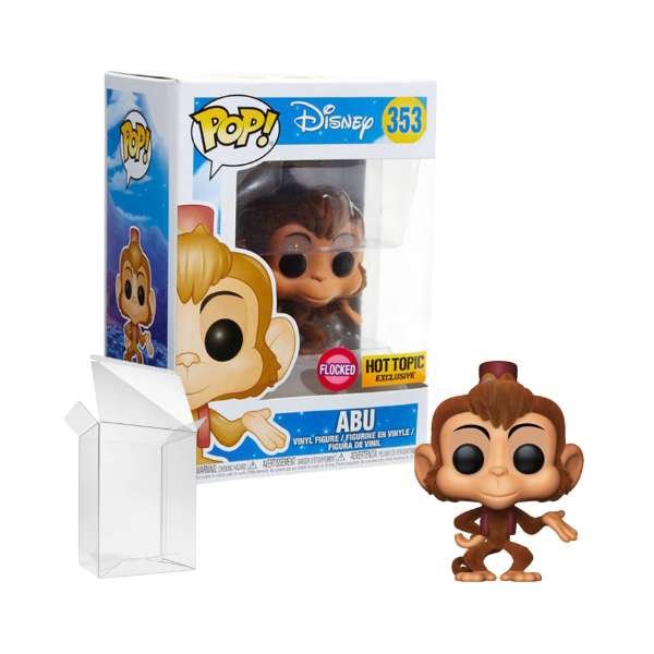 Funko Pop! Disney: Aladdin - Abu - #353 (Flocked) (Hot Topic Exclusive)