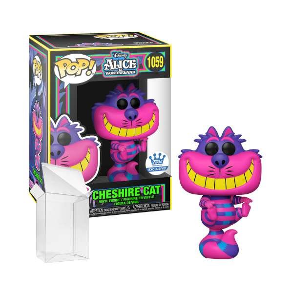 Funko Pop! Disney: Cheshire Cat (Blacklight) - #1059 Black Light Funko Exclusive