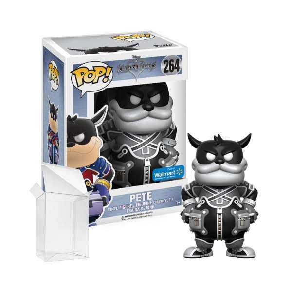 Funko Pop! Disney: Kingdom Hearts - Pete (Black and White) #264 Walmart Exclusive