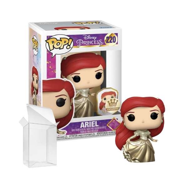 Funko Pop! Disney: Princess - Ariel #220 with Pin