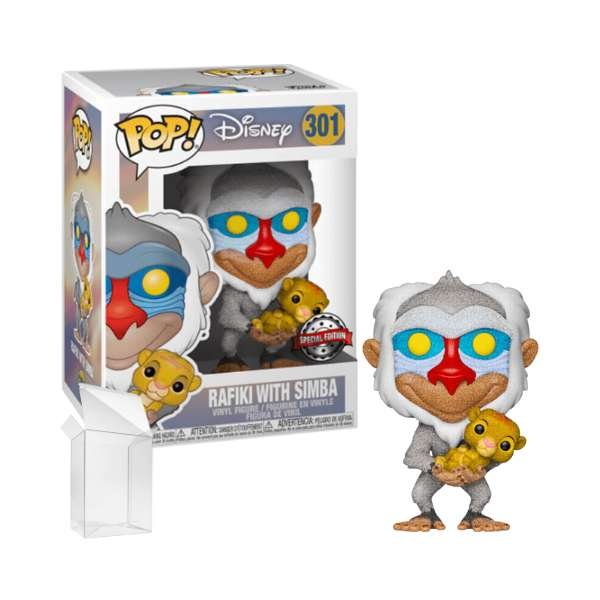 Funko Pop! Disney: The Lion King - Rafiki #01 Diamond Hot Topic Exclusive