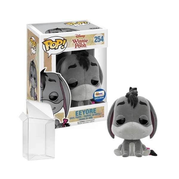 Funko Pop! Disney: Winnie the Pooh - Eeyore #254 Flocked Gemini Collectibles Exclusive