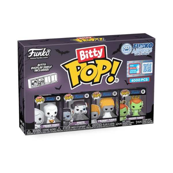 Funko Pop! Funko Airways Bitty NYCC 2024 Shared Exclusive - 4000LE 4-Pack