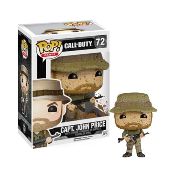 Funko Pop! Games: Call of Duty - Capt. John Price (Muddy) #72