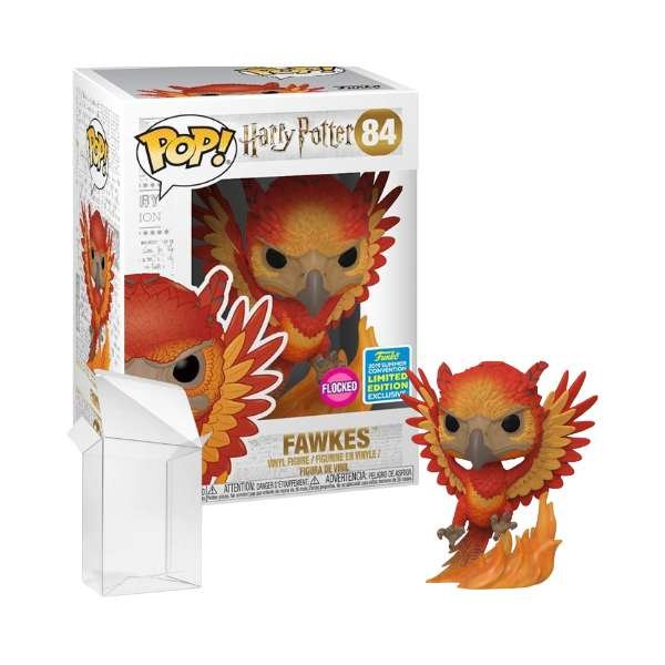 Funko Pop! Harry Potter: Fawkes (Flocked) [Summer Convention] #84