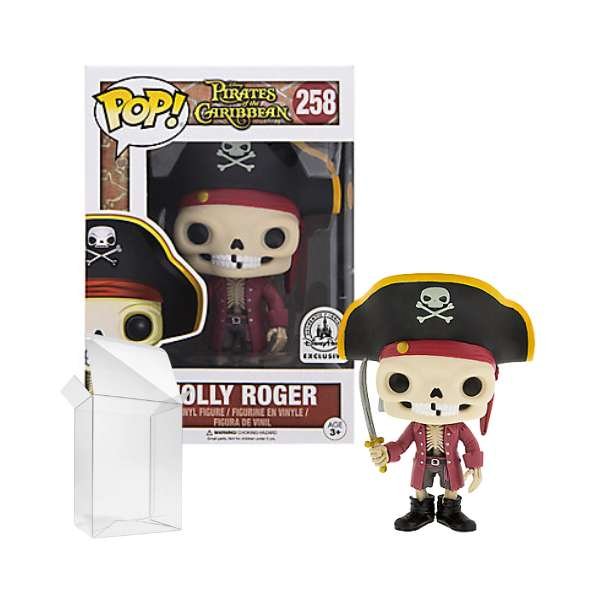 Funko Pop! Movies: Pirates of the Carribean - Jolly Roger #258 Disney parks exclusive