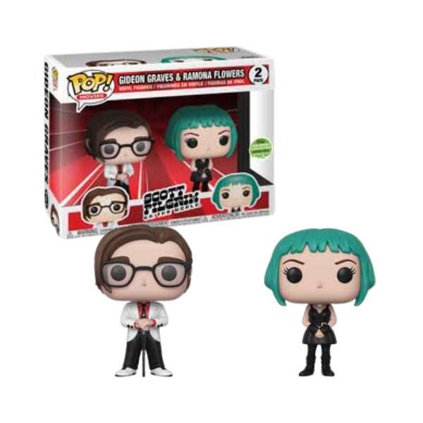 Funko Pop! Movies: Scott Pilgrim - Gideon Graves & Ramona Flowers 2 Pack Convention Exclusive