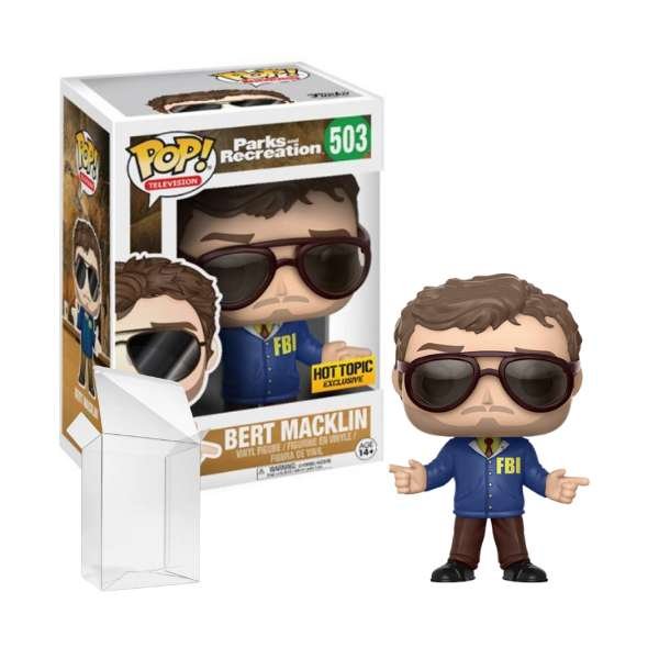 Funko Pop! Parks and Recreation Andy Dwyer as Burt Macklin - #503 Hot Topic Exclusive