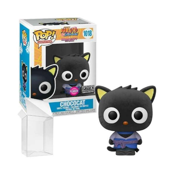 Funko Pop! Sanrio X Naruto Hello Kitty And Friends - Chococat #1018 Flocked FYE Exclusive