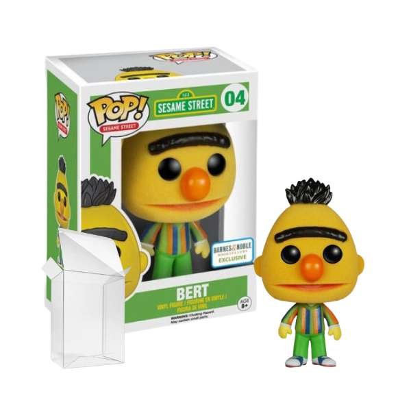 Funko Pop! Sesame Street: Bert #04 Flocked Barnes & Noble Exclusive