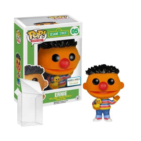 Funko Pop! Sesame Street: Ernie (Flocked) #05 Barnes & Noble Exclusive