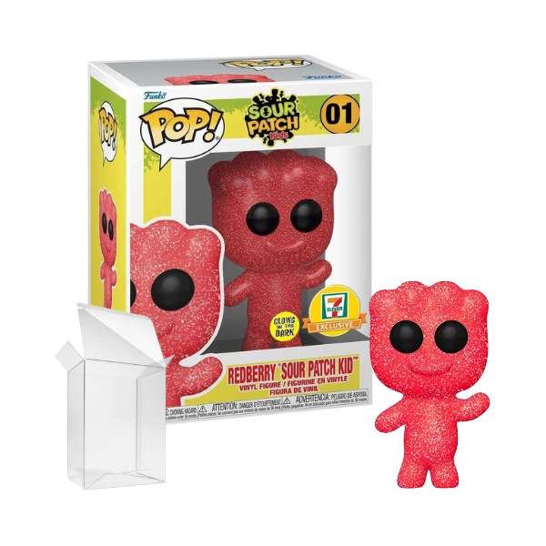 Funko Pop! Sour Patch Kids: Red Berry Sour Patch #01 7-Eleven Glow in the Dark Exclusive