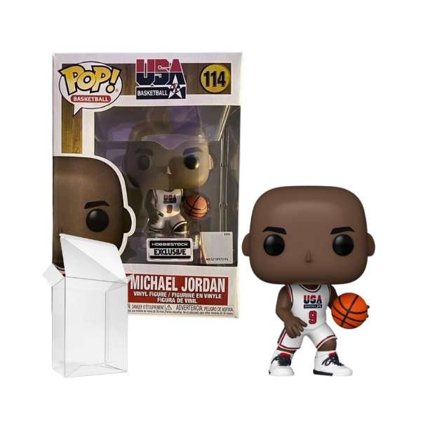 Funko Pop! Sports: Michael Jordan (Team USA) #114 HobbyStock Exclusive