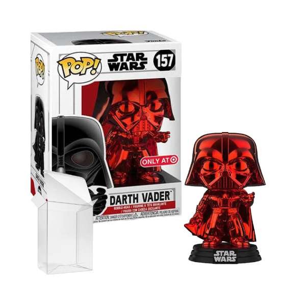 Funko Pop! Star Wars: Darth Vader Force Choke #157 Red Chrome Target