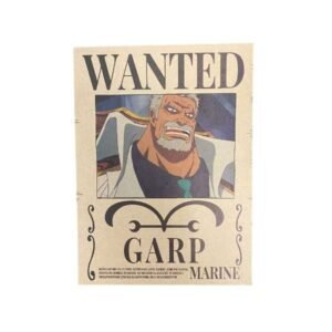 One Piece Wanted Dead or Alive Bounty Poster [21 x 29,7 cm] A4 - ''Garp''