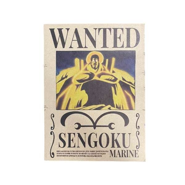 One Piece Wanted Dead or Alive Bounty Poster [21 x 29,7 cm] A4 - ''Sengoku''