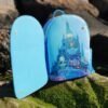 LoungeFly The Little Mermaid (1989) - Castle Snap Flap 12” Faux Leather Mini Backpack