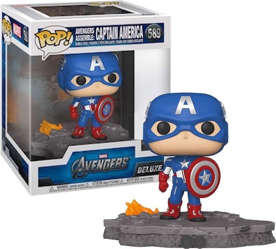 Funko Pop! Marvel: Avengers Assemble - Captain America #589 Exclusive