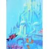 LoungeFly The Little Mermaid (1989) - Castle Snap Flap 12” Faux Leather Mini Backpack