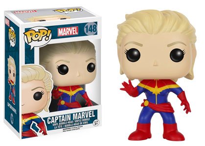 Funko Pop! Marvel: Captain Marvel #148 [6/10]