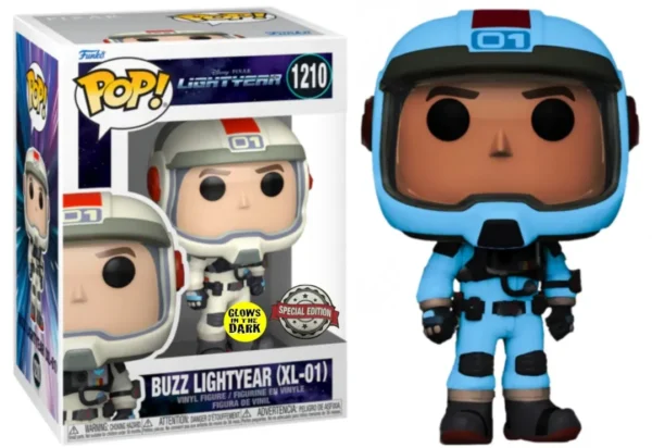 Funko pop! Disney Pixar: Lightyear - Buzz Lightyear (XL-01) #1210 Glows in the Dark Exclusive