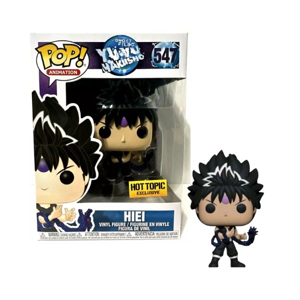 Funko Pop! Animation: Ghost Files Yu Yu Hakusho - Hiei #547 Hot Topic Exclusive