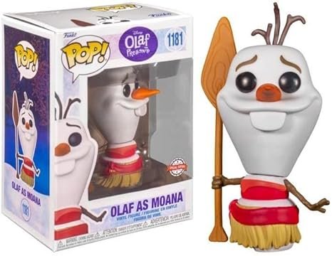 Funko Pop! Disney: Frozen - Olaf (as Moana) #1181 Special Edition Exclusive