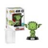 Funko Pop! Star Wars - Yoda #124 Green Chrome 2019 Convention Exclusive