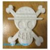 One Piece Skull Logo 3D - Blue Glows in the Dark