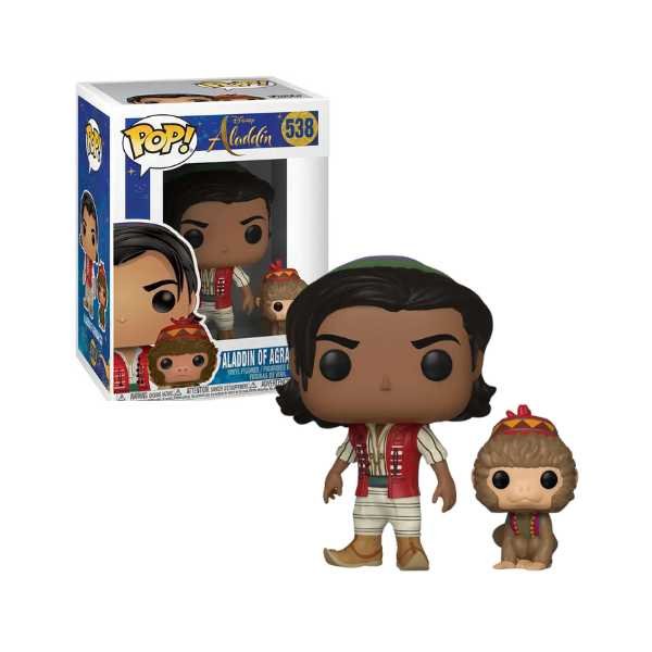 Funko Pop! Disney Aladdin - Aladdin of Agrabah w/ Abu [Boxcondition 6.5/10]