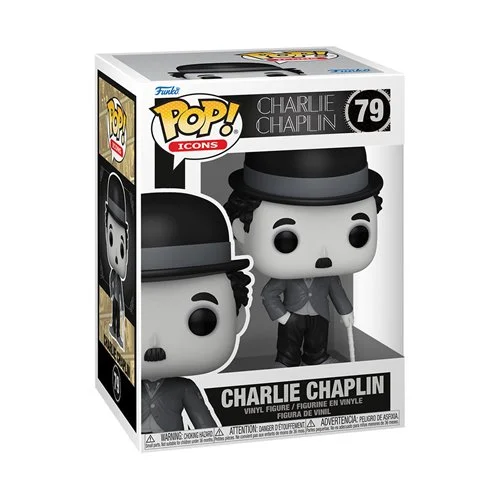 Funko Pop! Icons: Charlie Chaplin #79