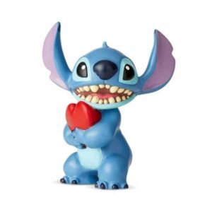 Beeldje Mini Stitch Met Hart Disney Showcase