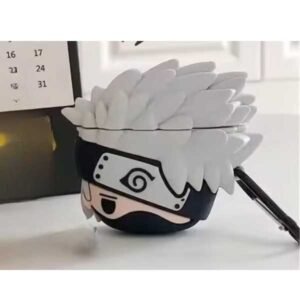 Enluxe Case geschikt voor Airpods Pro 1 en 2 Naruto Kakashi Style