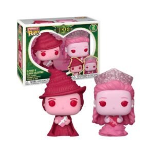 Funko Pocket Pop! Figure - Wicked: Elphaba & Glinda (Valentine 2-pack)