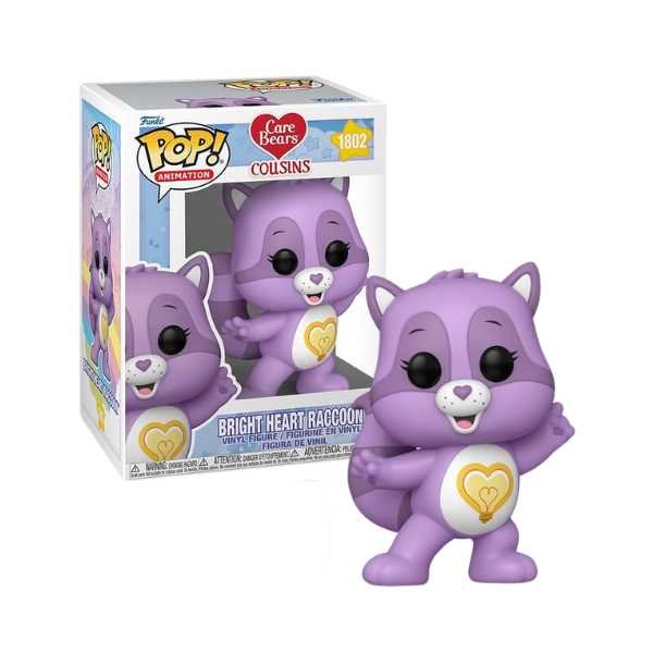 Funko Pop! Animation: Care Bears Cousins - Bright Heart Raccoon #1802