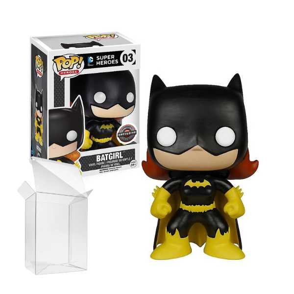 Funko Pop! DC Super Heroes - Classic Black Suit Batgirl #03 GameStop Exclusive