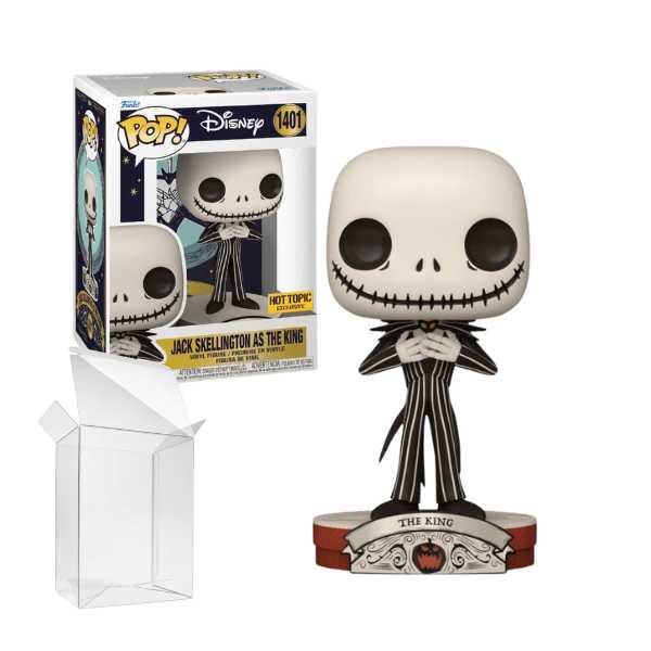 Funko Pop! Disney: The Nightmare Before Christmas - Jack Skellington as the King Hot Topic Exclusive