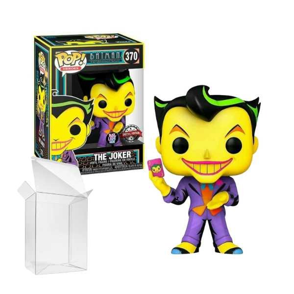 Funko Pop! Heroes: Batman the Animated Series - The Joker #370 Black Light Special Edition