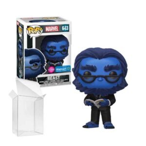 Funko Pop! Marvel - Beast #643 Flocked Walmart Exclusive