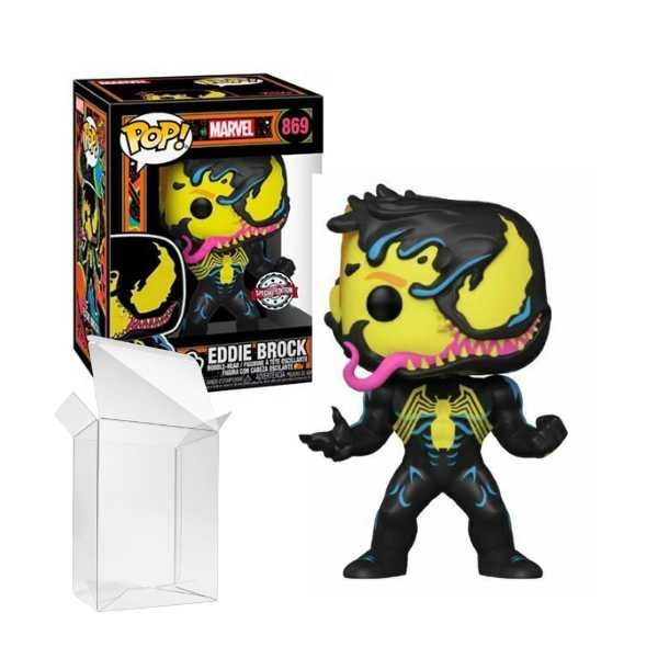 Funko Pop! Marvel - Eddie Brock #869 Black Light Special Edition