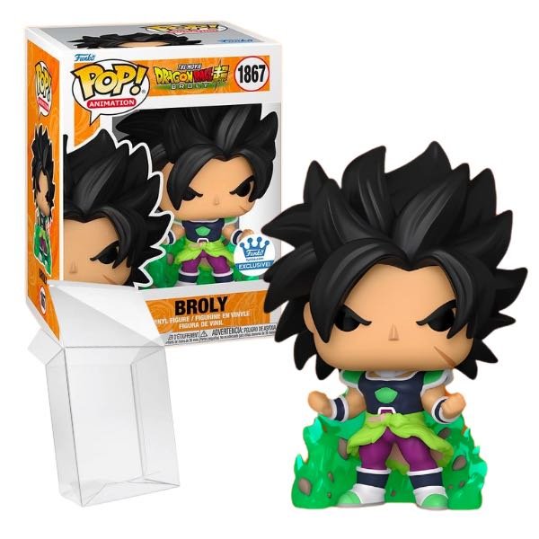 Funko Pop! Animation: Dragon Ball Super Broly - Broly #1867 Funko Exclusive