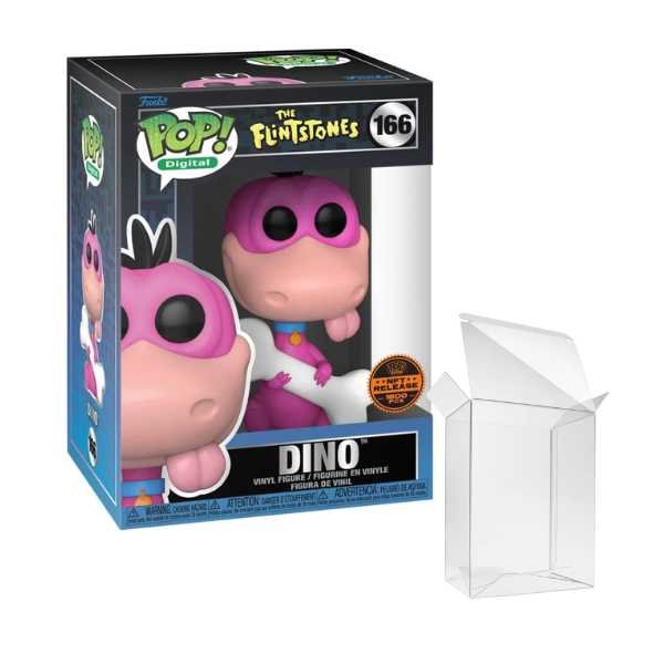 Funko Pop! NFT Digital: The Flintstones - Dino with Bone #166 LE Exclusive