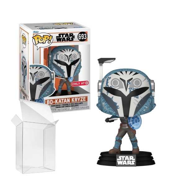 Funko Pop! Star Wars: Bo-Katan Kryze w/ Shield #693 Target Exclusive [Box Condition 7/10]