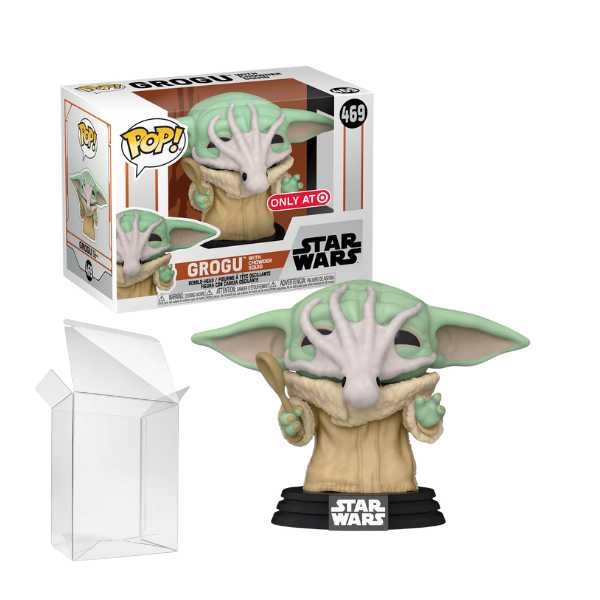 Funko Pop! Star Wars: The Mandalorian - Grogu (with Chowder Squid) #469 Target Exclusive