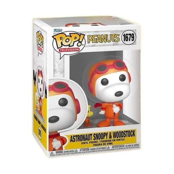 Funko Pop! Television: Peanuts - Astronaut Snoopy & Woodstock #1679